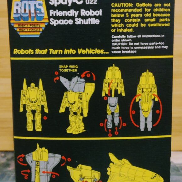 Vintage 1984 Tonka Go Bots Super \